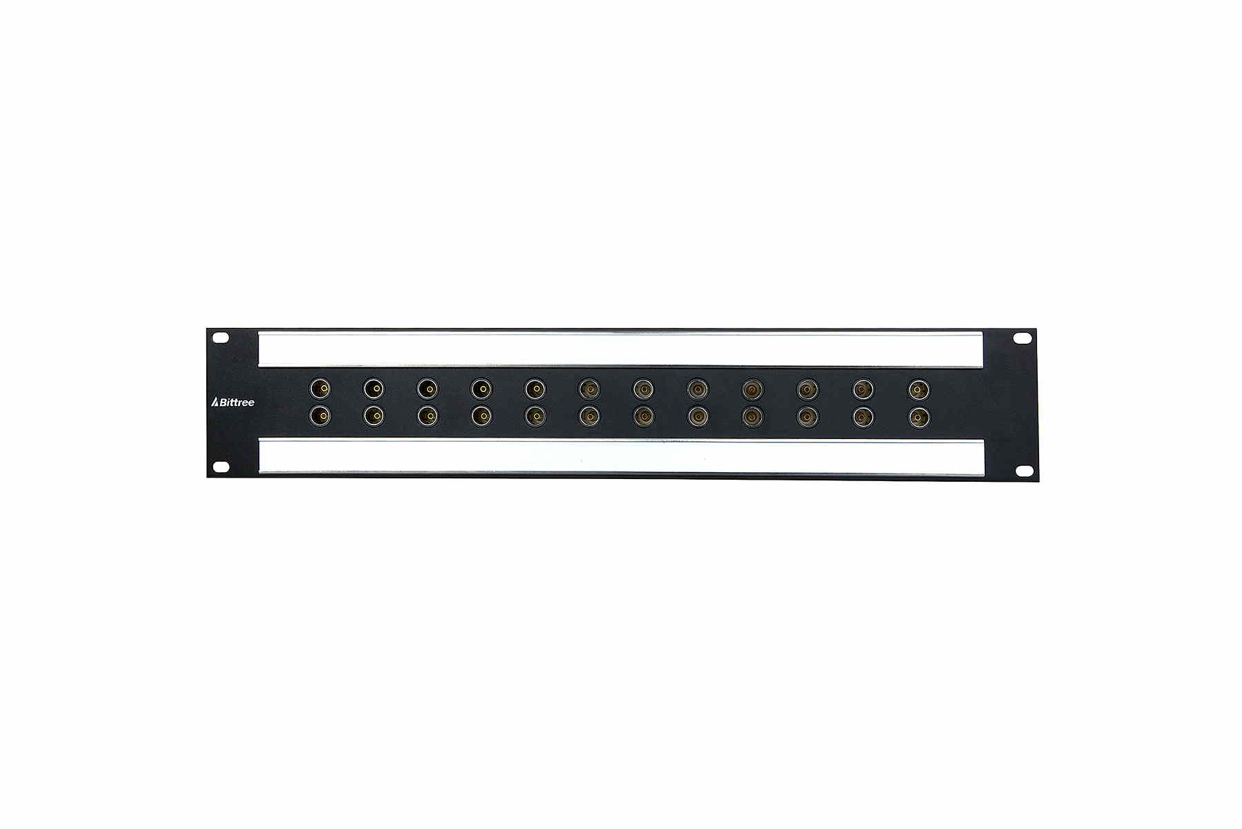 B212T-2WTHD 2RU 2x12 Low Density Standard Weco Video Patchbay-03
