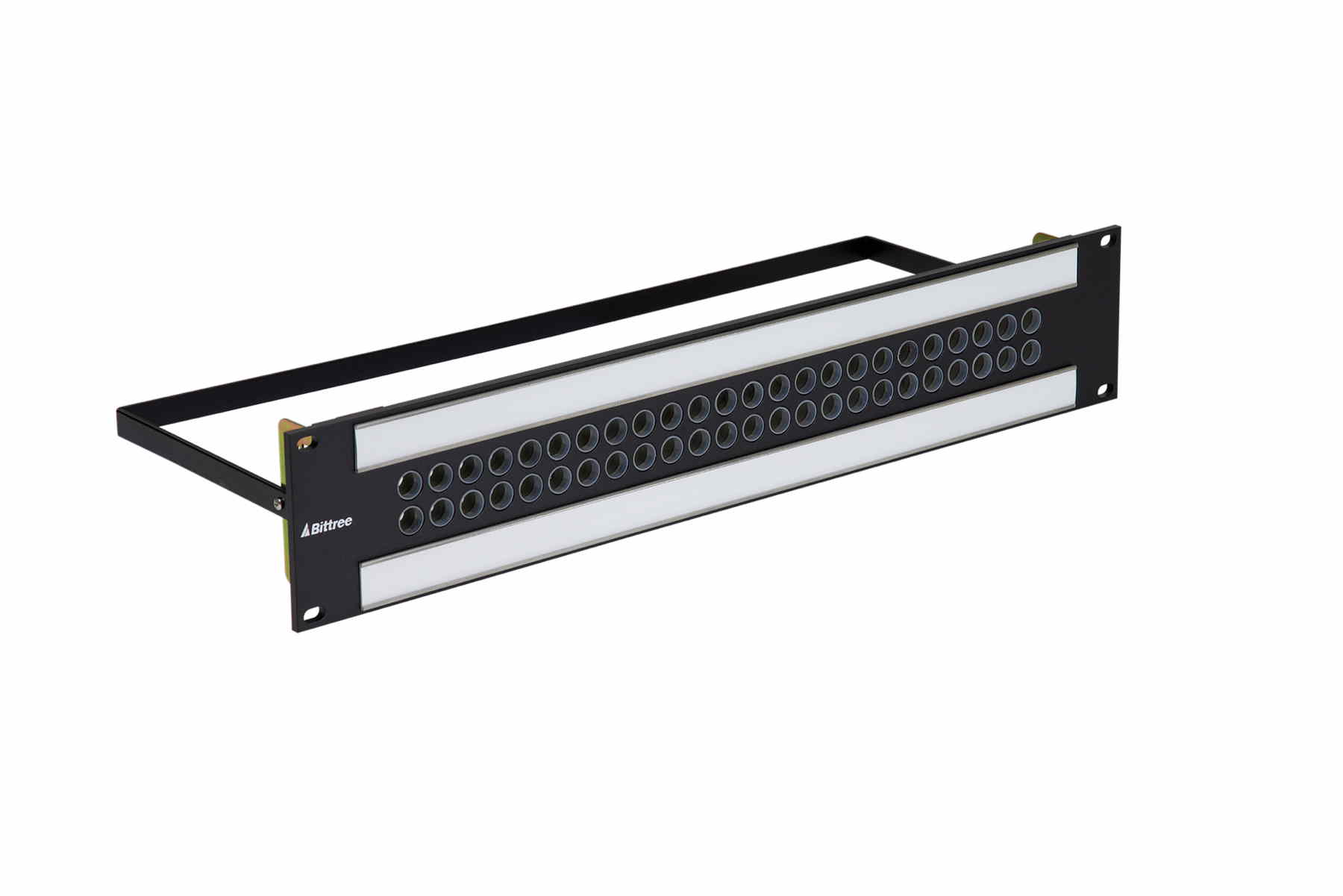 CVP3507 2RU 2x24 28 I/O Mini-Triax Bulkhead Patchbay Kit-04  CVP3507 2RU 2x24 28 I/O Mini-Triax Bulkhead Patchbay Kit-04