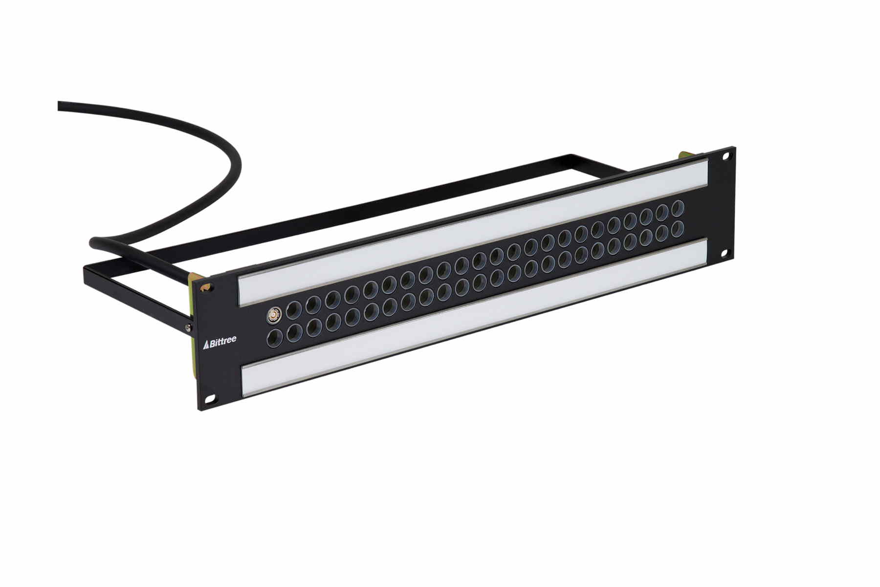 CVP3507 2RU 2x24 35 I/O Mini-Triax Bulkhead Patchbay Kit