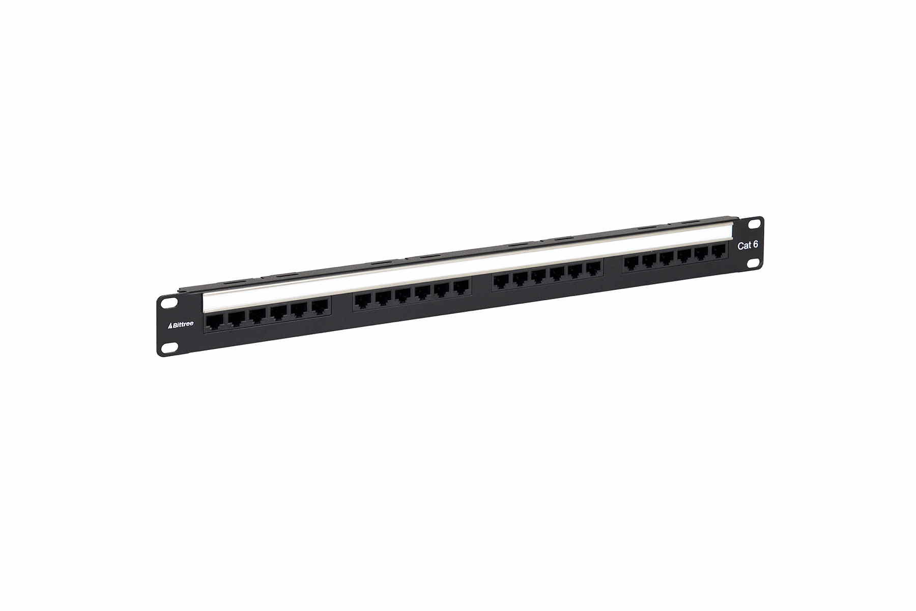 DSGIGE124D-1RU-1x24-Gigabit-Ethernet 110 Punchdown Shielded Modular Keystone Panel-002