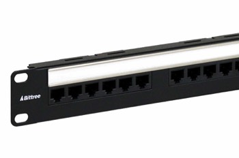DSGIGE124D-1RU-1x24-Gigabit-Ethernet 110 Punchdown Shielded Modular Keystone Panel-005