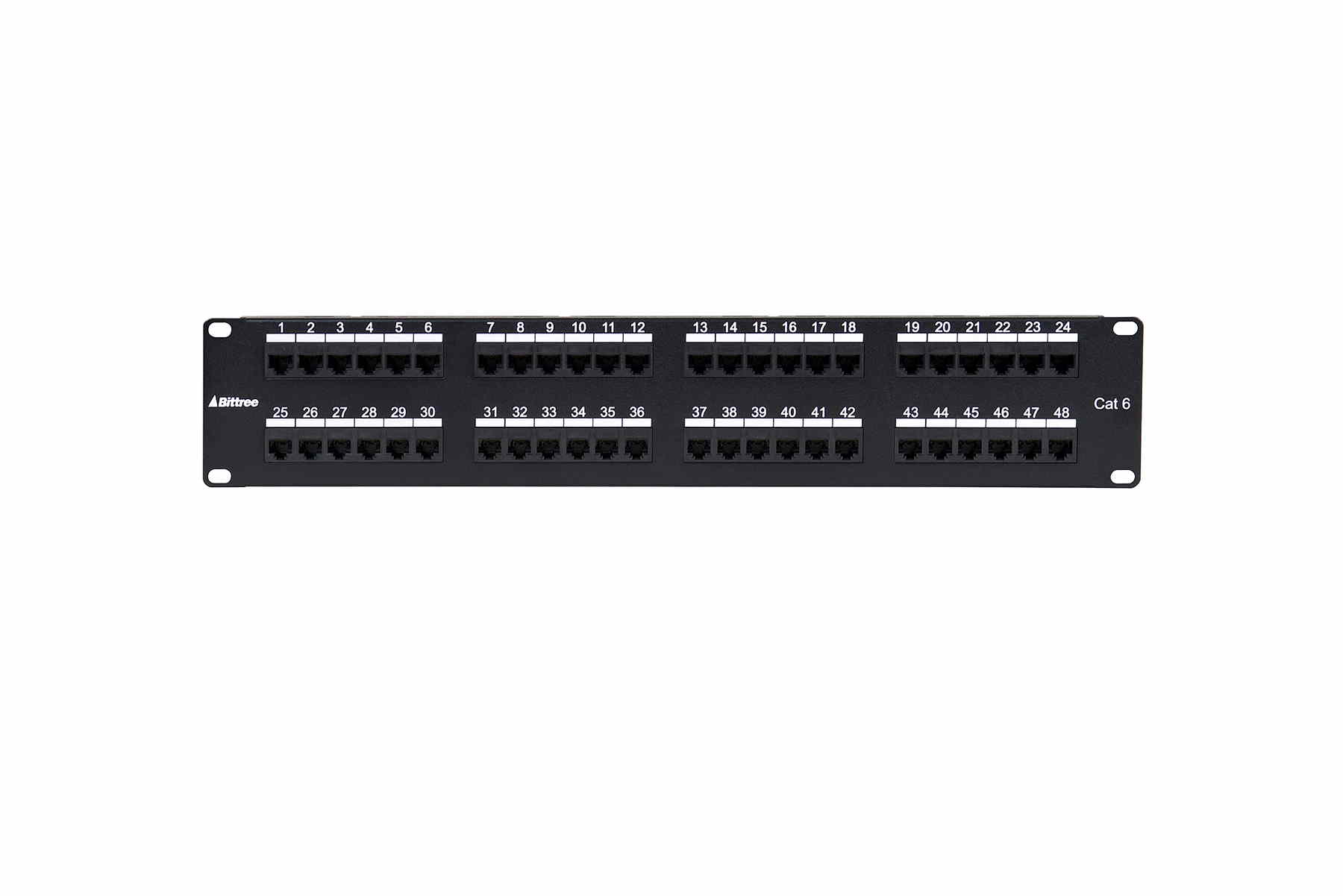DSGIGE224D-2RU-2x24-Gigabit-Ethernet 110 Punchdown Shielded Modular Keystone Panel-0055  DSGIGE224D-2RU-2x24-Gigabit-Ethernet 110 Punchdown Shielded Modular Keystone Panel-0055