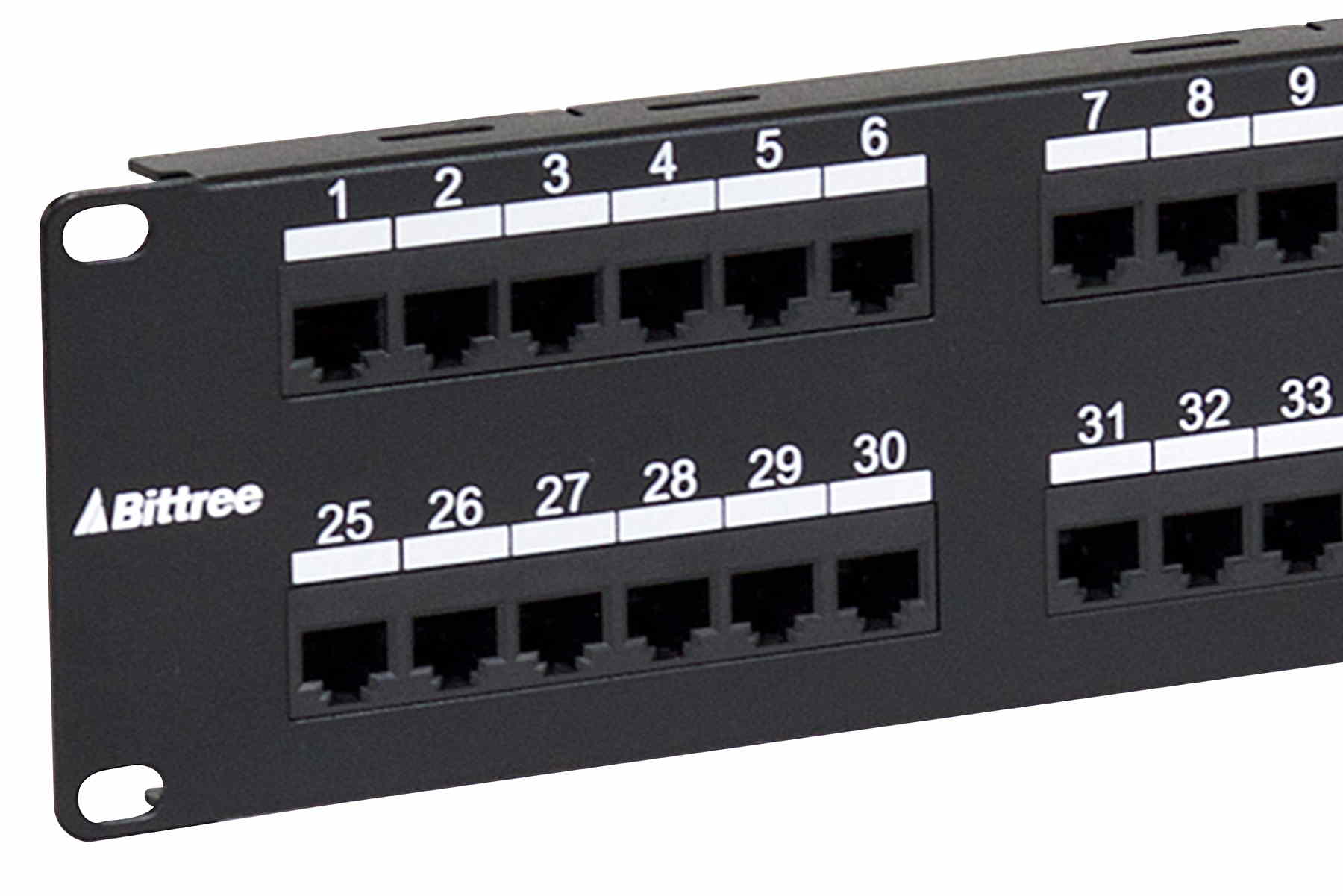 DSGIGE224D-2RU-2x24-Gigabit-Ethernet 110 Punchdown Shielded Modular Keystone Panel-0066  DSGIGE224D-2RU-2x24-Gigabit-Ethernet 110 Punchdown Shielded Modular Keystone Panel-0066
