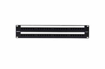 DSGIGE224D-2RU-2x24-Gigabit-Ethernet 110 Punchdown Shielded Modular Keystone Panel-005