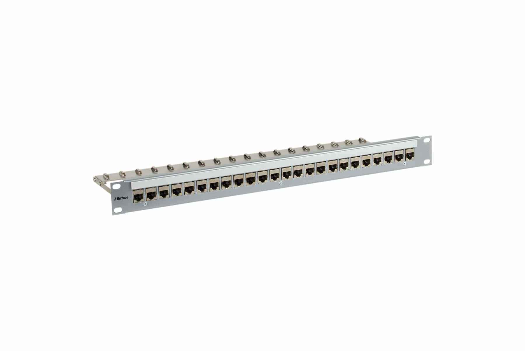 DSKP124B-C6APS 1RU 1x24 110 Punchdown Shielded Modular Keystone Panel-006  DSKP124B-C6APS 1RU 1x24 110 Punchdown Shielded Modular Keystone Panel-006