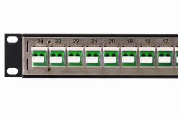 DSKP124B-LCA 1RU 1x24 LC to LC Fiber Modular Keystone Panel-01