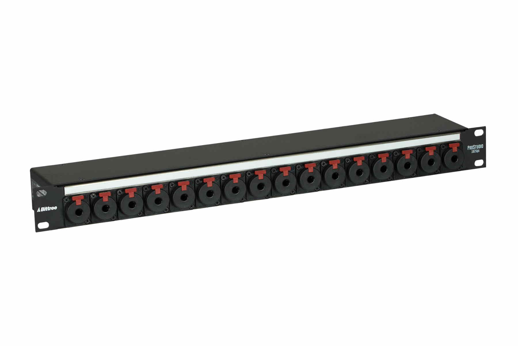 PS16DB25QXF 1x16 1RU to DB-25 Pass Through Patchbay-003