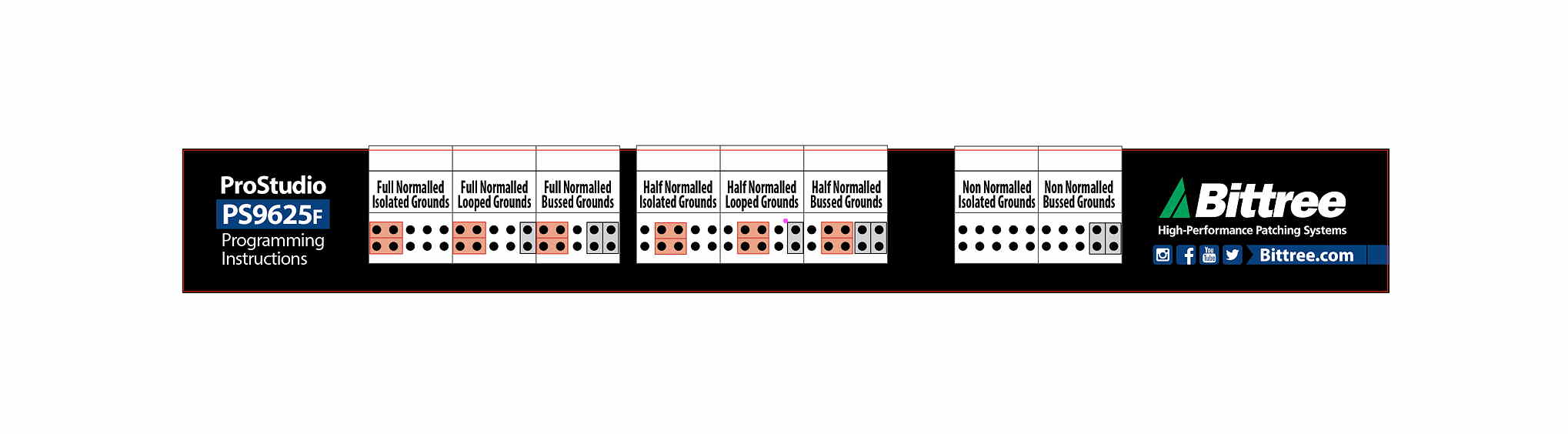 PS96DB25F 2x48 TT to DB-25 ProStudio Patchbay-006
