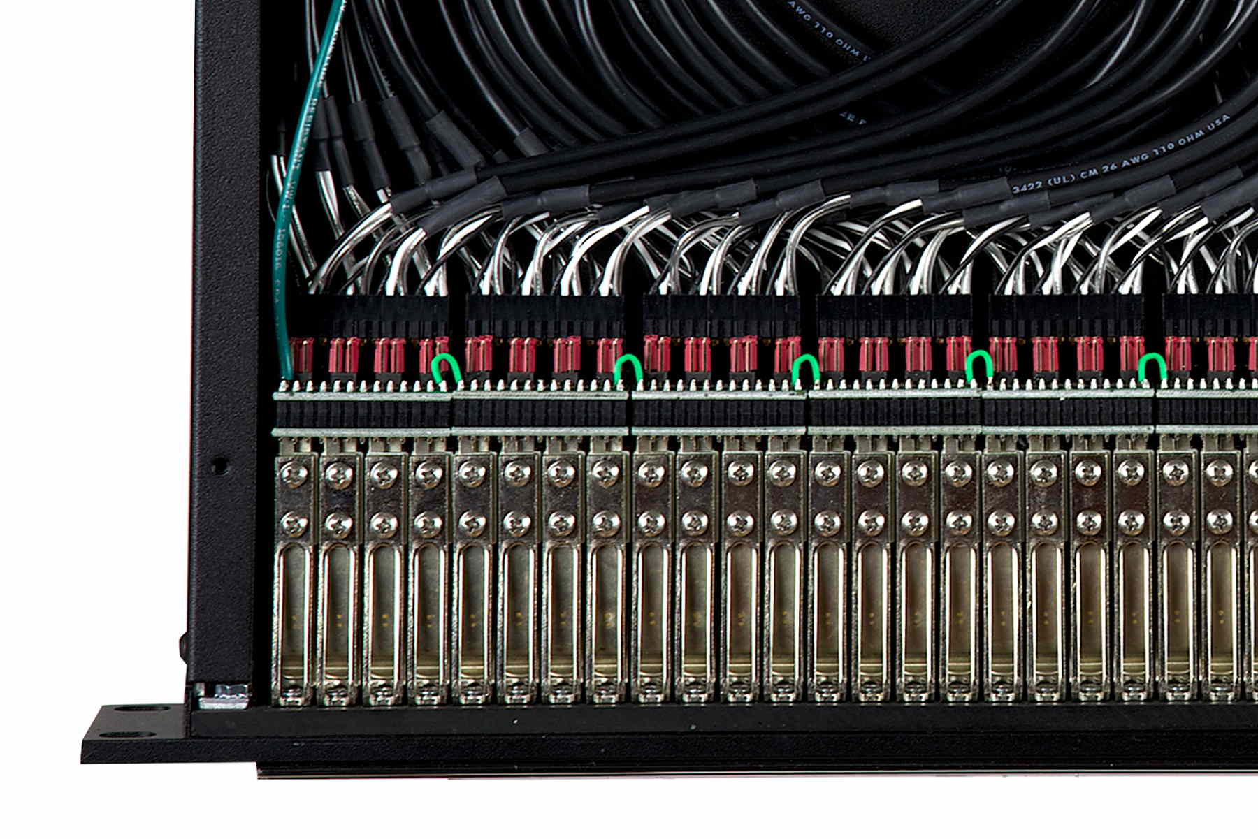 PS96DB25I 1RU 2x28 TT to DB-25 ProStudio Patchbay-005