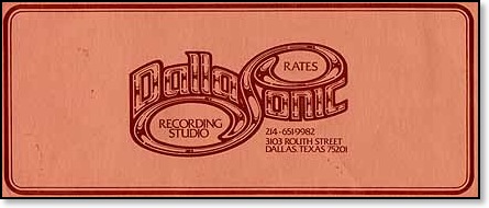 Dallasonic Rate Book