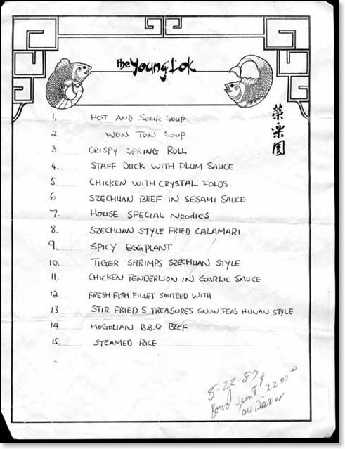 Great Dinner with Everyone in Canada. Don't Eat the Little Red Peppers!