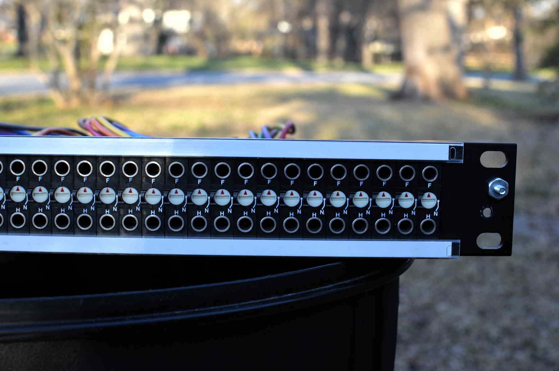 Used SwitchCraft EZ Normal Patchbay 1