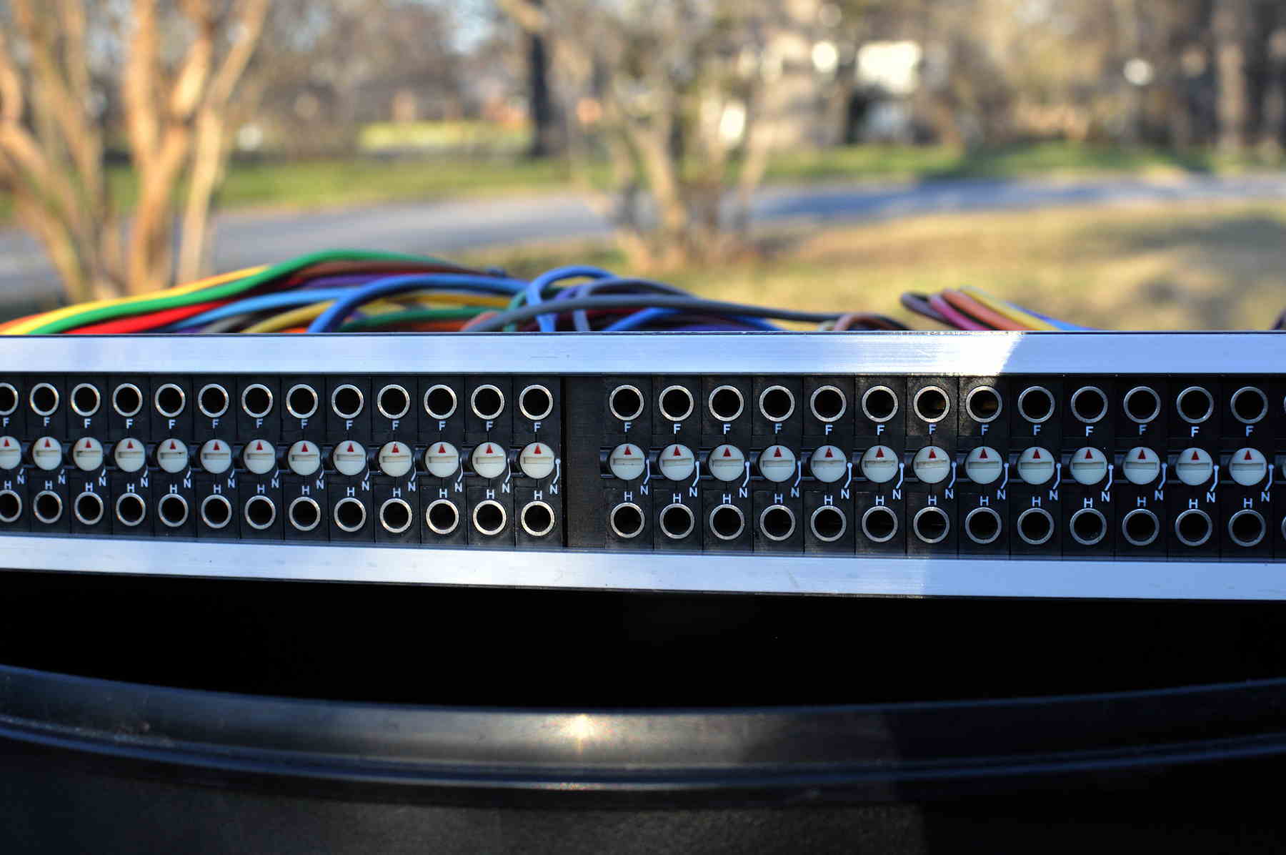Used SwitchCraft EZ Normal Patchbay 2