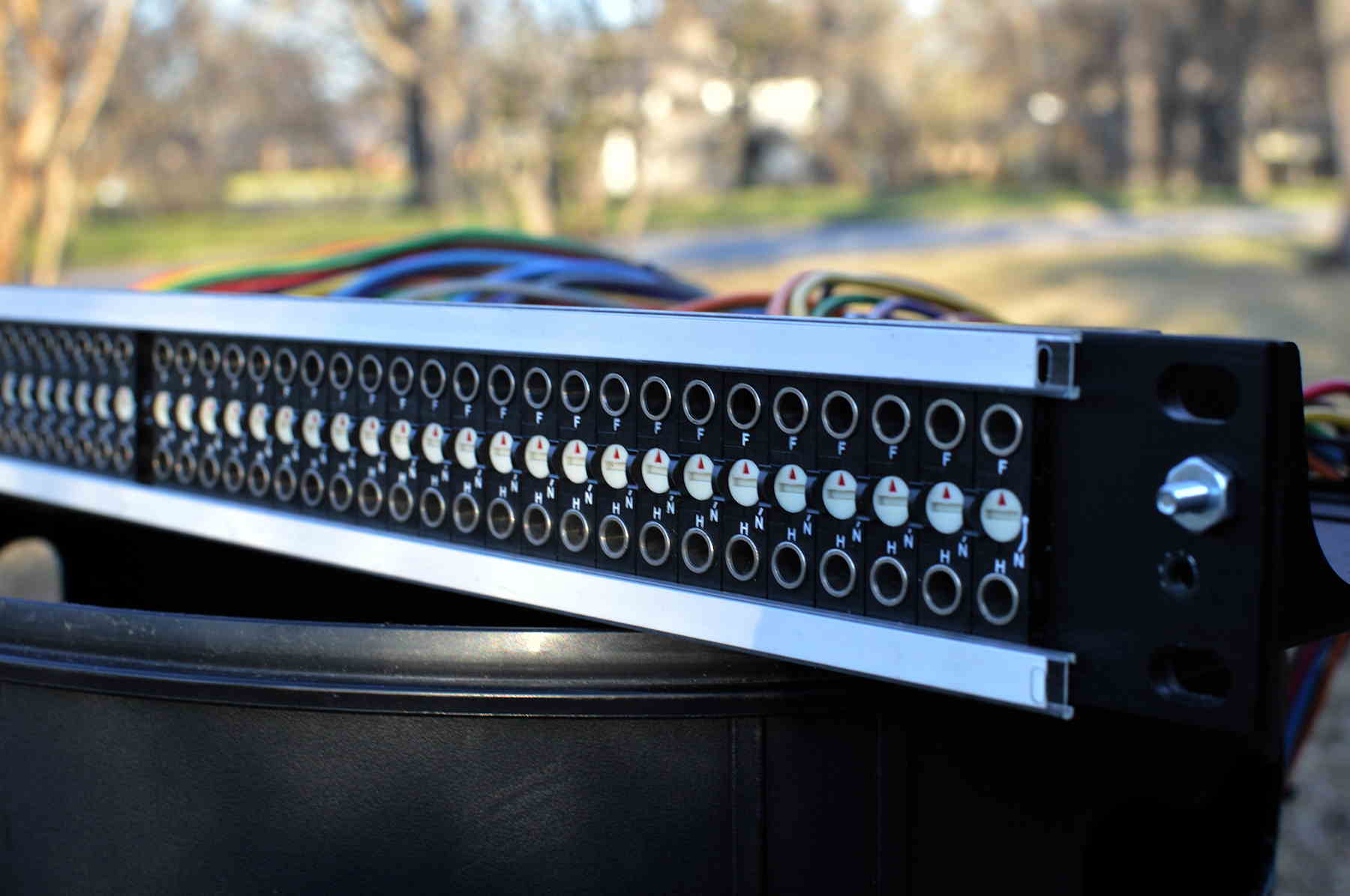 Used SwitchCraft EZ Normal Patchbay 3