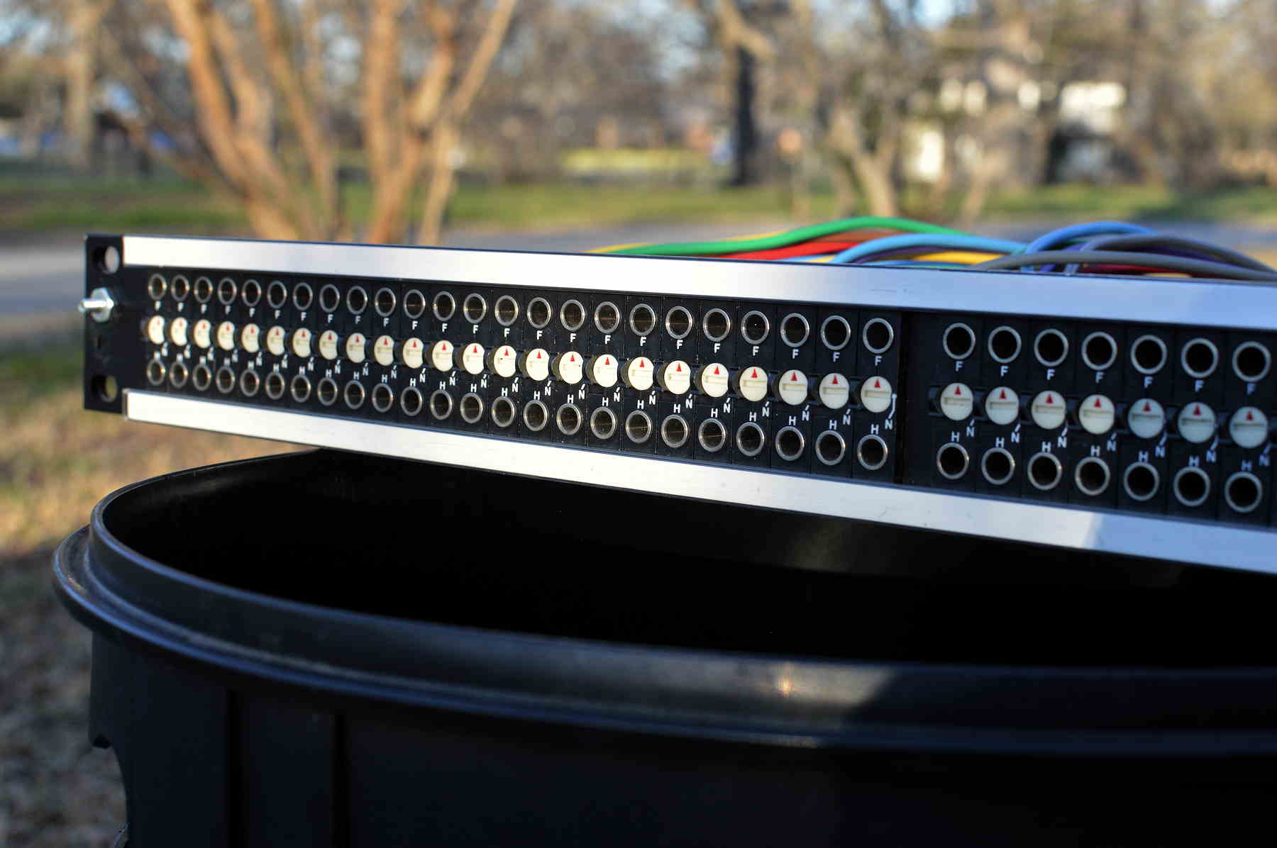 Used SwitchCraft EZ Normal Patchbay 4