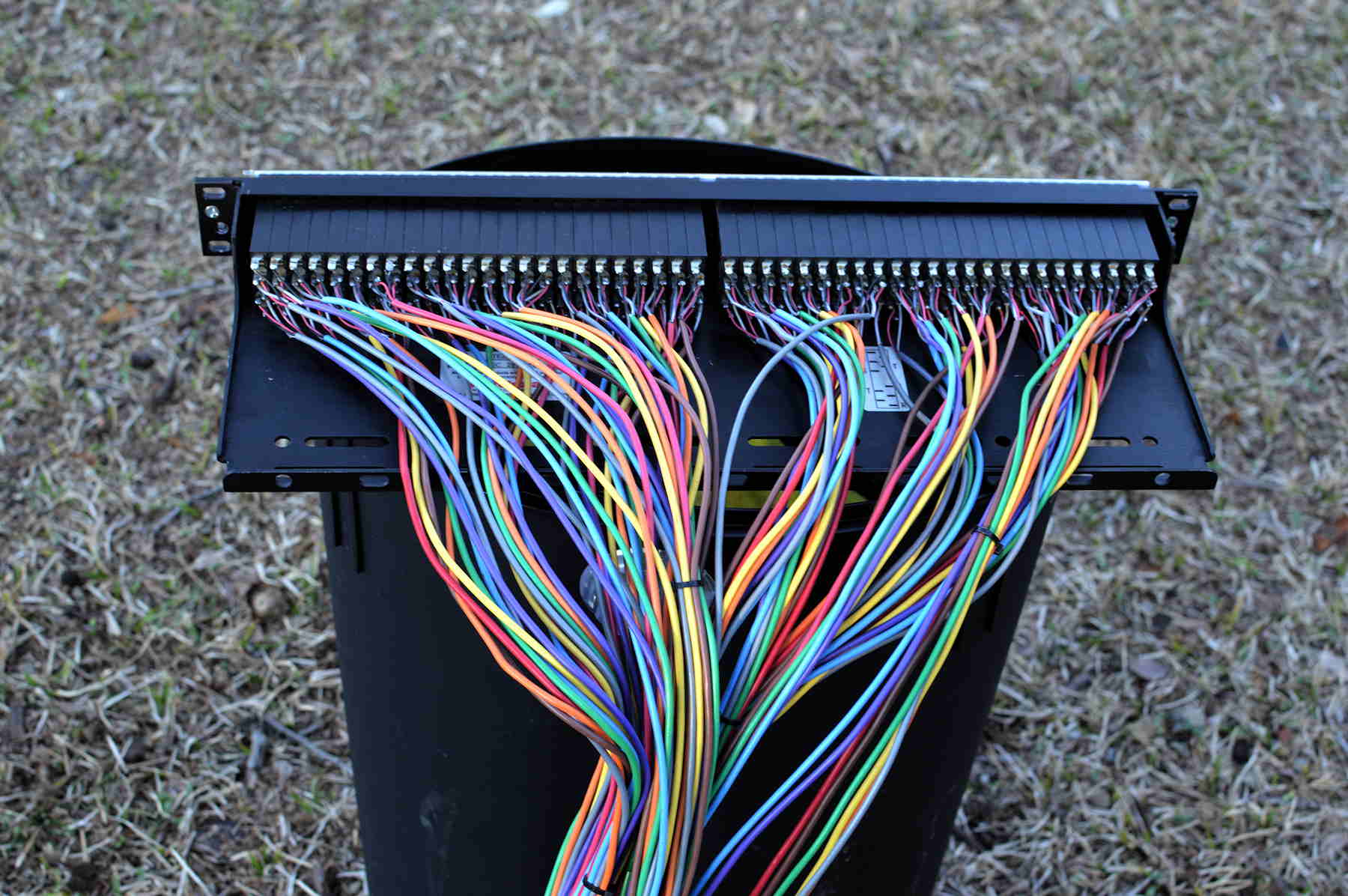 Used SwitchCraft EZ Normal Patchbay 5